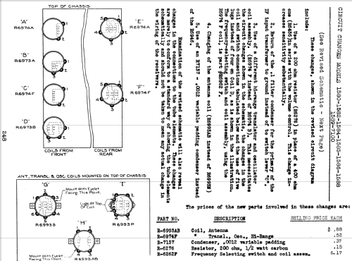 Silvertone 1585 7-Tube All-Electric Order= 57KM 1585; Sears, Roebuck & Co. (ID = 1267228) Radio