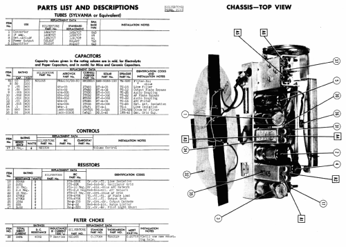 Silvertone 8010 Ch= 132.840; Sears, Roebuck & Co. (ID = 986022) Radio