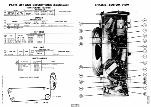 Silvertone 8010 Ch= 132.840; Sears, Roebuck & Co. (ID = 986023) Radio