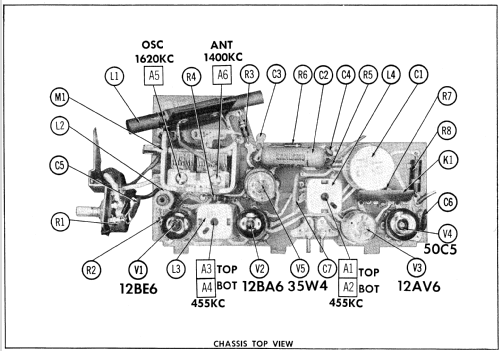 Silvertone 8017A Ch= 528.53030 Order=57D 8017; Sears, Roebuck & Co. (ID = 534254) Radio