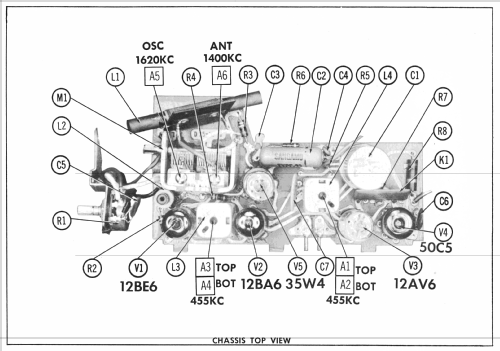 Silvertone 8017A Ch= 528.53030 Order=57D 8017; Sears, Roebuck & Co. (ID = 2595197) Radio