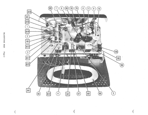 Silvertone 8020 Ch=132.841; Sears, Roebuck & Co. (ID = 1385480) Radio