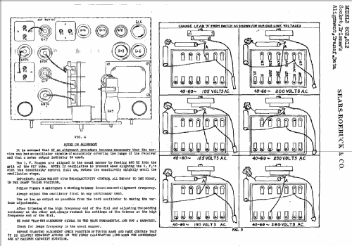 Silvertone 802 ; Sears, Roebuck & Co. (ID = 650716) Radio