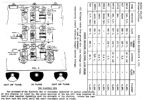 Silvertone 802 ; Sears, Roebuck & Co. (ID = 650717) Radio