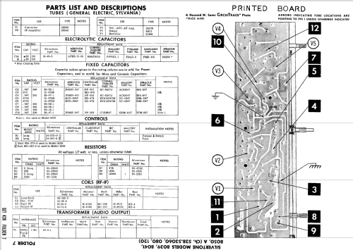 Silvertone 8039 Ch= 528.53060; Sears, Roebuck & Co. (ID = 763851) Radio