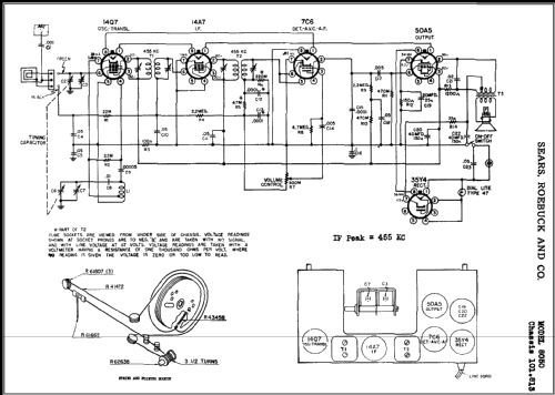 Silvertone 8050 Ch= 101.813; Sears, Roebuck & Co. (ID = 405420) Radio