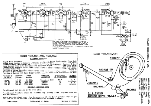 Silvertone 8053 Ch= 101.808-1D; Sears, Roebuck & Co. (ID = 668785) Radio