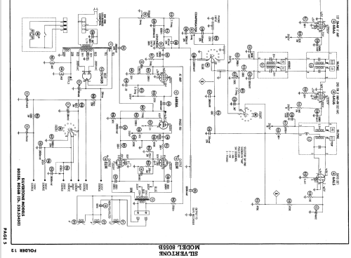 Silvertone 8055B Ch= 528.53450; Sears, Roebuck & Co. (ID = 697417) Radio