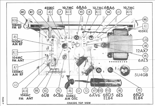 Silvertone 8059A Ch= 528.53150; Sears, Roebuck & Co. (ID = 2576612) Radio