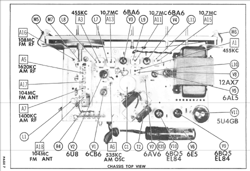 Silvertone 8069A Ch= 528.53150; Sears, Roebuck & Co. (ID = 2576680) Radio