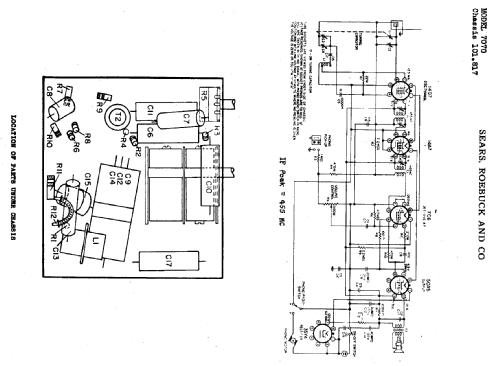 Silvertone 8070 Ch= 101.817-1A; Sears, Roebuck & Co. (ID = 668342) Radio