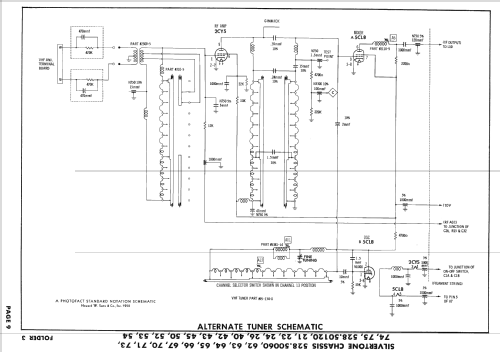 Silvertone 8100BE Ch= 528.50060; Sears, Roebuck & Co. (ID = 2538216) Television