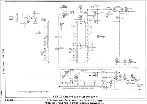 Silvertone 8100BE Ch= 528.50180; Sears, Roebuck & Co. (ID = 785941) Television