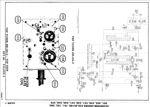 Silvertone 8100BE Ch= 528.50180; Sears, Roebuck & Co. (ID = 785943) Television