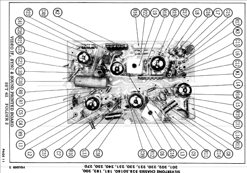 Silvertone 8100BE Ch= 528.50180; Sears, Roebuck & Co. (ID = 785947) Television