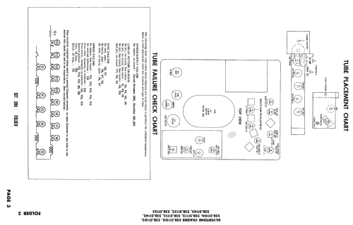 Silvertone 8114 Ch= 528.51100; Sears, Roebuck & Co. (ID = 2547667) Television