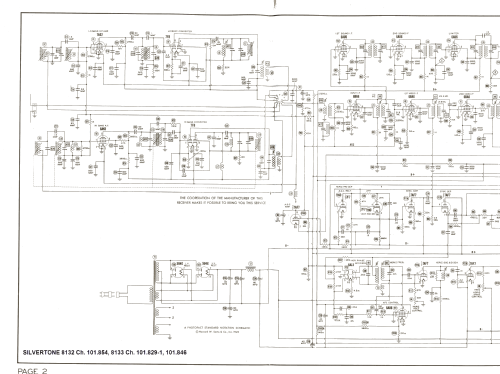 Silvertone 8132 Ch= 101.854; Sears, Roebuck & Co. (ID = 1343992) Television