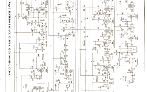 Silvertone 8132 Ch= 101.854; Sears, Roebuck & Co. (ID = 1343993) Television