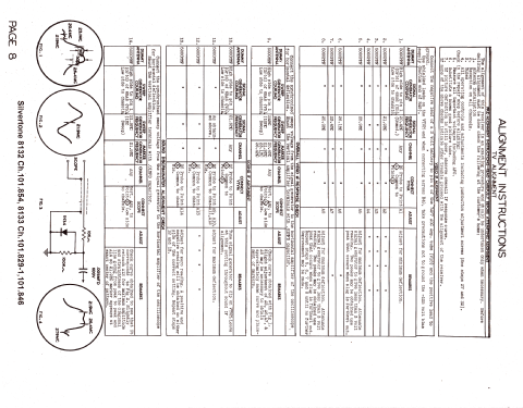 Silvertone 8132 Ch= 101.854; Sears, Roebuck & Co. (ID = 1344002) Television