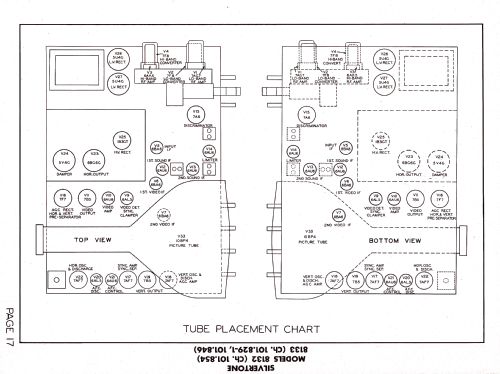 Silvertone 8132 Ch= 101.854; Sears, Roebuck & Co. (ID = 1344008) Television