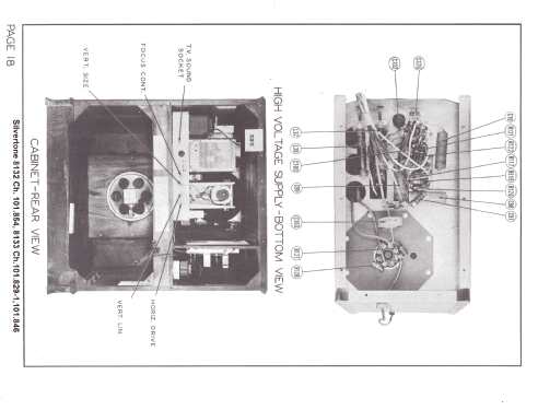 Silvertone 8133 Ch= 101.846 & 101.829-1; Sears, Roebuck & Co. (ID = 1344033) TV Radio