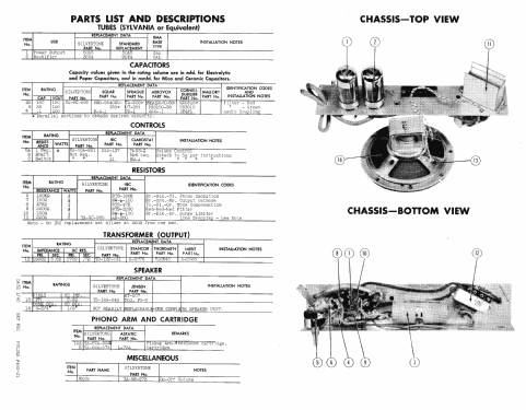 Silvertone 8144 Ch= 431.199; Sears, Roebuck & Co. (ID = 458962) R-Player