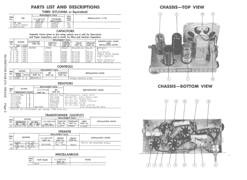 Silvertone 8148 Ch= 109.632; Sears, Roebuck & Co. (ID = 1390733) R-Player