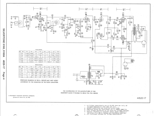 Silvertone 8160A Ch= 109.636A; Sears, Roebuck & Co. (ID = 1429220) R-Player