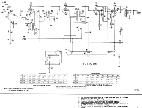 Silvertone 8210 Ch= 101.820-1A; Sears, Roebuck & Co. (ID = 1432188) Radio