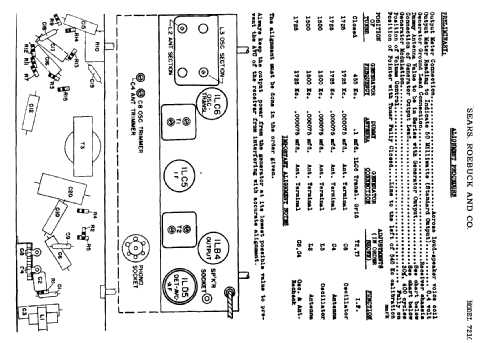Silvertone 8210 Ch= 101.820-1A; Sears, Roebuck & Co. (ID = 668437) Radio