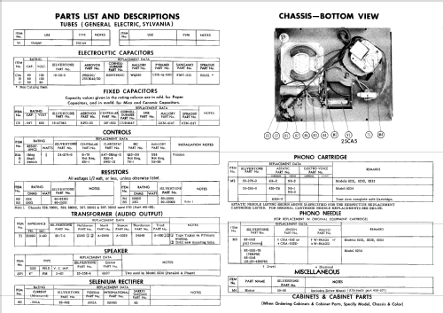 Silvertone 8232 Ch= 567.56000; Sears, Roebuck & Co. (ID = 537499) R-Player