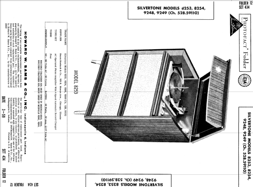 Silvertone 8253 Ch= 528.59110; Sears, Roebuck & Co. (ID = 641978) R-Player