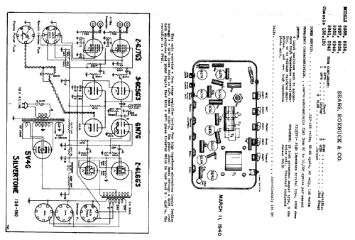 Silvertone 8935 Ch= 138.180; Sears, Roebuck & Co. (ID = 688823) Ampl/Mixer