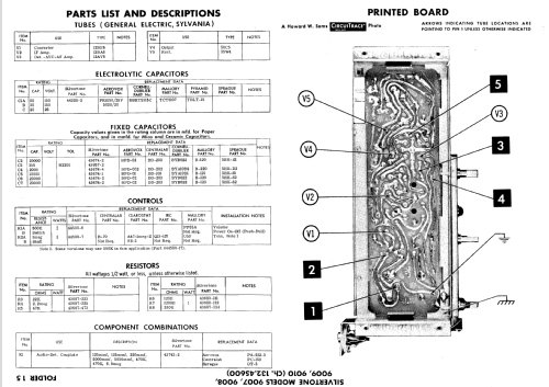 Silvertone 9007 Ch=132.45600 Order=57Y 9007; Sears, Roebuck & Co. (ID = 604636) Radio