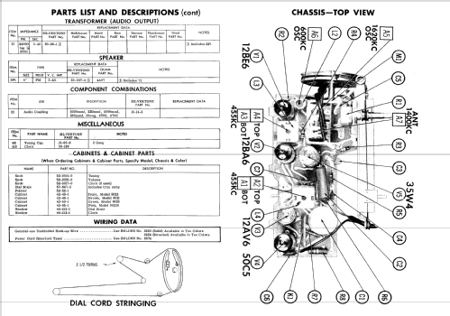 Silvertone 9022 Ch= 528.53300 Order=57Y 9022; Sears, Roebuck & Co. (ID = 718962) Radio