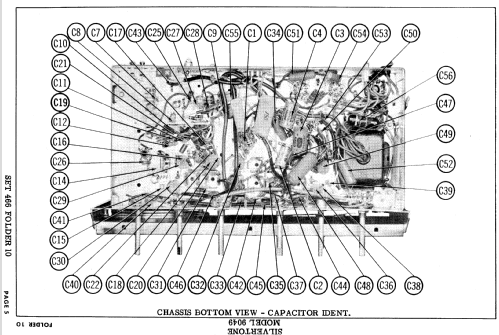 Silvertone 9049 Ch= 528.53490; Sears, Roebuck & Co. (ID = 609360) Radio