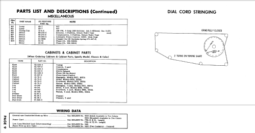 Silvertone 9059A Ch= 528.53320, 321, 322; Sears, Roebuck & Co. (ID = 715807) Radio