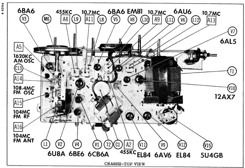 Silvertone 9062 Ch= 528.53380; Sears, Roebuck & Co. (ID = 693347) Radio