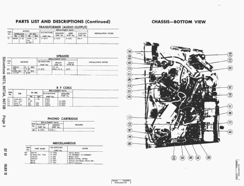 Silvertone 9073A Ch= 135.244; Sears, Roebuck & Co. (ID = 1568102) Radio