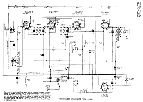 Silvertone 9073A Ch= 135.244; Sears, Roebuck & Co. (ID = 696369) Radio