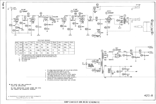 Silvertone 9076 Ch= 528.59131; Sears, Roebuck & Co. (ID = 764221) Sonido-V