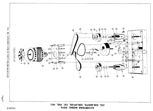 Silvertone 9076 Ch= 528.59131; Sears, Roebuck & Co. (ID = 764230) Sonido-V