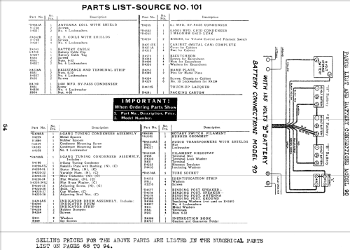 Silvertone 90 ; Sears, Roebuck & Co. (ID = 1272244) Radio