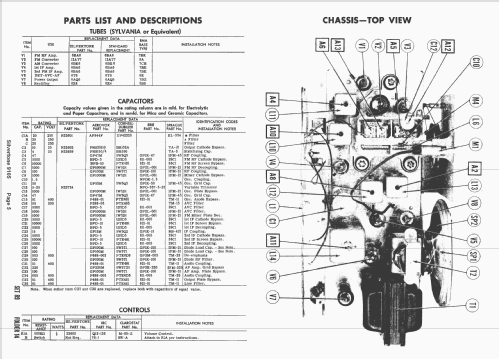 Silvertone 9105 Ch= 132.875; Sears, Roebuck & Co. (ID = 1611104) Radio