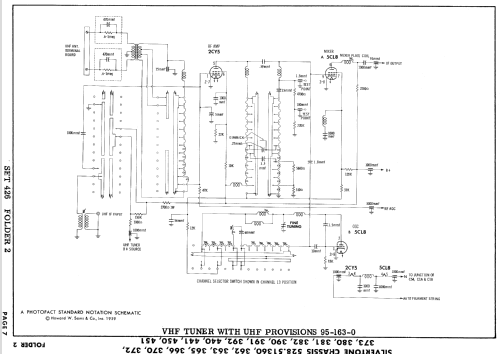 Silvertone 9114 Ch= 528.51360; Sears, Roebuck & Co. (ID = 919243) Television