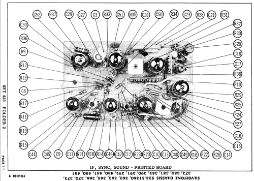 Silvertone 9114 Ch= 528.51360; Sears, Roebuck & Co. (ID = 919247) Television