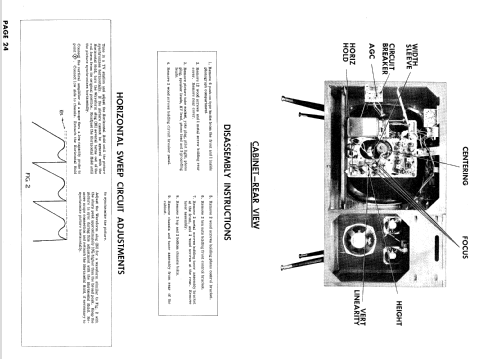 Silvertone 9114 Ch= 528.51360; Sears, Roebuck & Co. (ID = 919262) Television