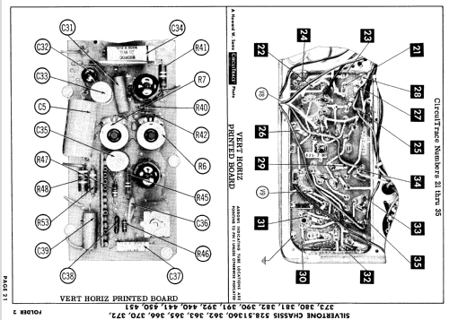 Silvertone 9114 Ch= 528.51363; Sears, Roebuck & Co. (ID = 919308) Televisión