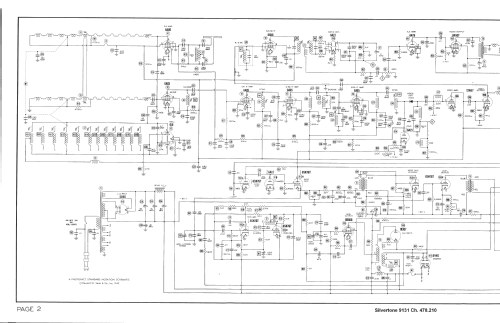 Silvertone 9131 Ch= 478.210; Sears, Roebuck & Co. (ID = 1569090) Television