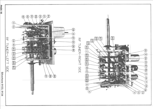 Silvertone 9133 Ch= 101.866 and Ch= 101.859; Sears, Roebuck & Co. (ID = 1666524) TV-Radio